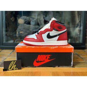 Size 6y 7.5w Air Jordan 1 Retro High OG “Chicago Lost & Found” Basketball Sneake